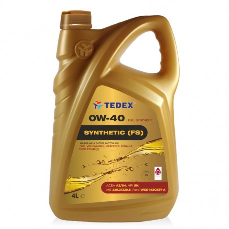 Tedex Synthetic (FS) Motor Oil 0w40
